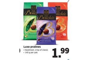 luxe pralines