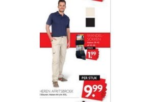 heren afritsbroek