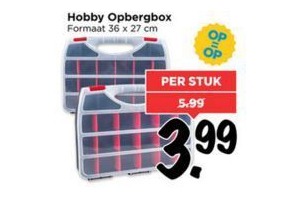 hobby opbergbox