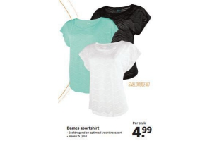 dames sportshirt