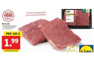 entrecote voor eur1 99