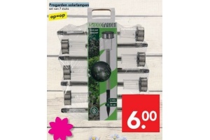 progarden solarlampen