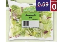 gemengde sla