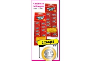 candyman tattoogum