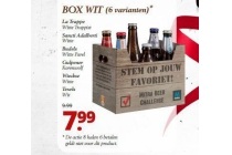 box wit 6 varianten