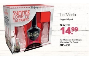 tia maria frappe giftpack