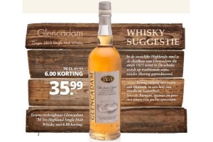 glencadam origin 1825 single malt whisky