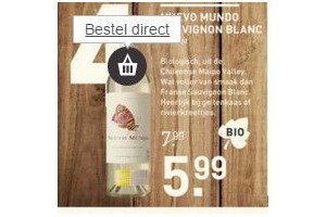 nuevo mundo sauvignon voor eur5 99
