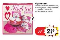 high tea set