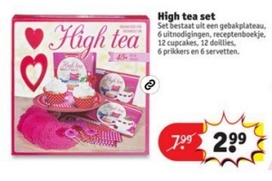 high tea set