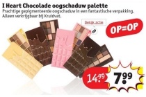 i heart chocolade oogshaduwpalette