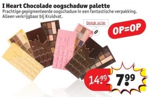 i heart chocolade oogshaduwpalette