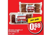 creme doublies of kletskoppen