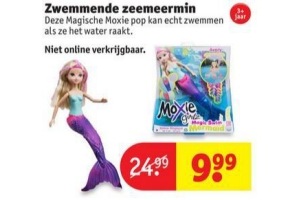 Post bagageruimte Nieuwsgierigheid Zwemmende zeemeermin €9,99 - Beste.nl