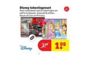 disney tekeningenset