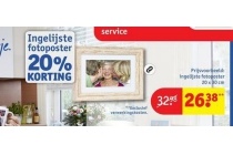 ingelijste fotoposter