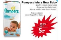 pampers luiers new baby