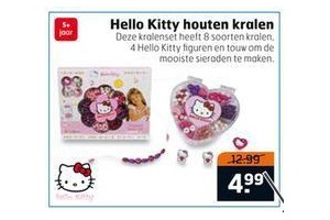 hello kitty houten kralen