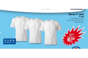 heren t shirt 3 pack