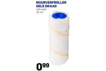 muurverfroller gele draad