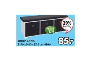 orup bank eur85