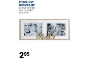 fotolijst duo met frame