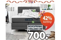 dreamzone gold c60 boxspring 140x200cm eur700