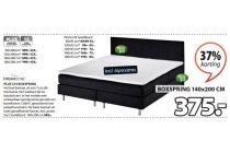 dreamzone plus c15 boxspring 140x200cm eur375