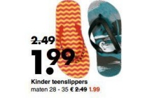 kinder teenslippers