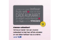 vtwonen cadeaukaart