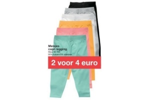 meisjes capri legging