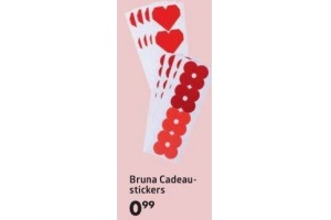 bruna cadeaustickers