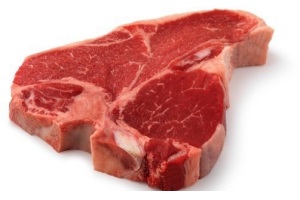 t bone steak