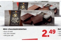 mini chocoladetabletten