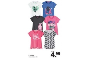2 t shirts