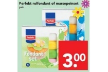 perfekt rolfondant of marsepeinset