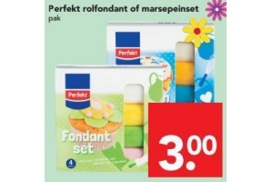 perfekt rolfondant of marsepeinset