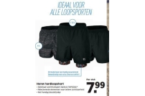 heren hardloopshort