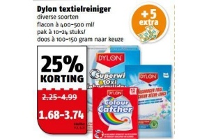 dylon textielreiniger diverse soorten