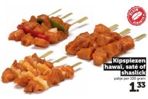 kipspiezen hawai sate of shaslick