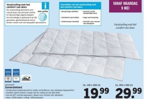 zomerdekbed