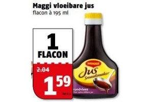 maggi vloeibare jus flacon a 195 ml