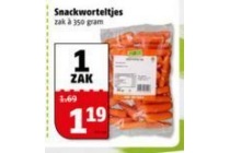 snackworteltjes 350 gram voor eur1 19