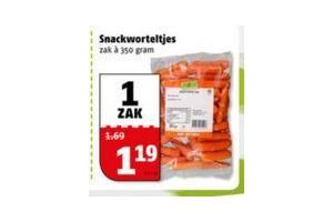 snackworteltjes 350 gram voor eur1 19