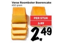 verse roomboter boerencake