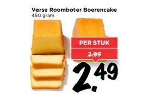 verse roomboter boerencake