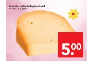 beemster extra belegen of oud voor eur5