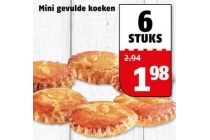 mini gevulde koeken