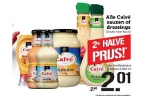 alle calve sauzen of dressings