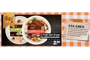 top van coop rauwkostsalades